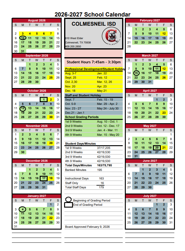 calendar