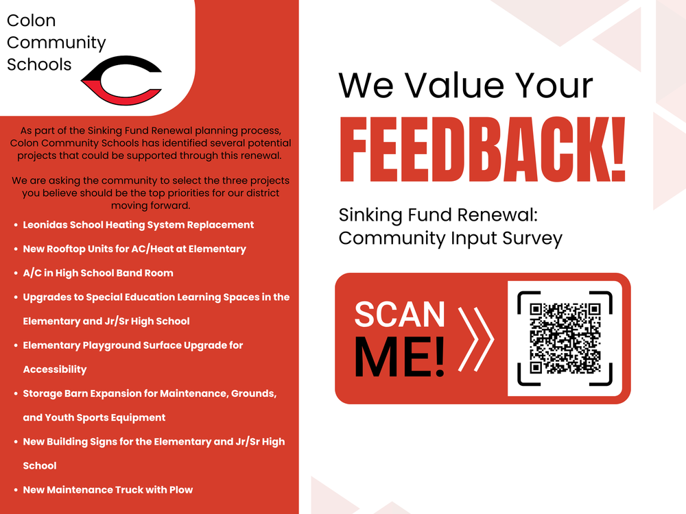 Sinking Fund Community Input Survey