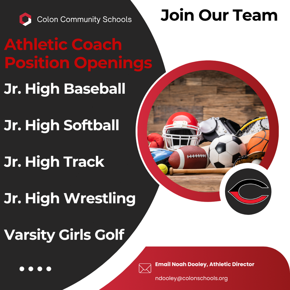 We're Hiring Athletic Coaches