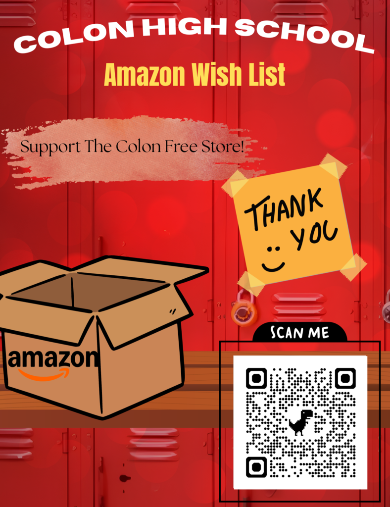 Colon High School Amazon Wish List