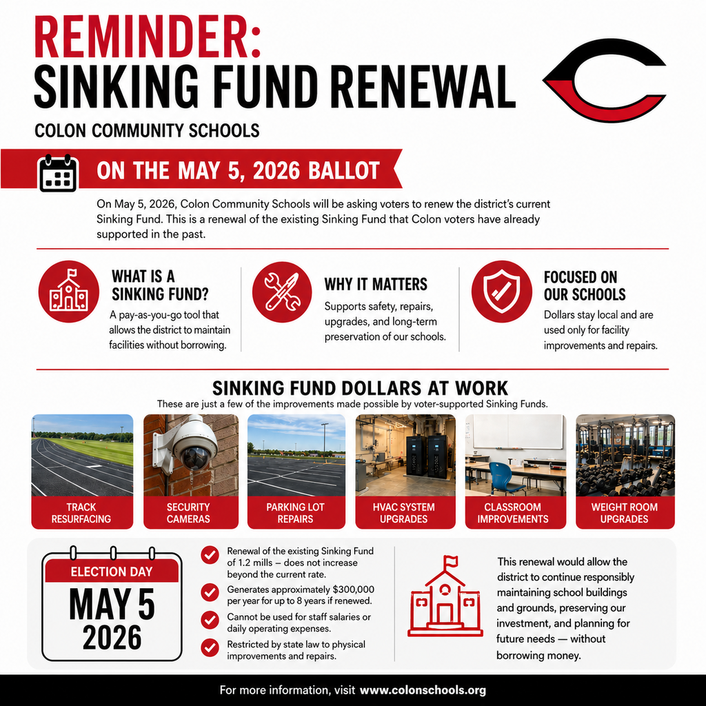 Sinking Fund Renewal Reminder