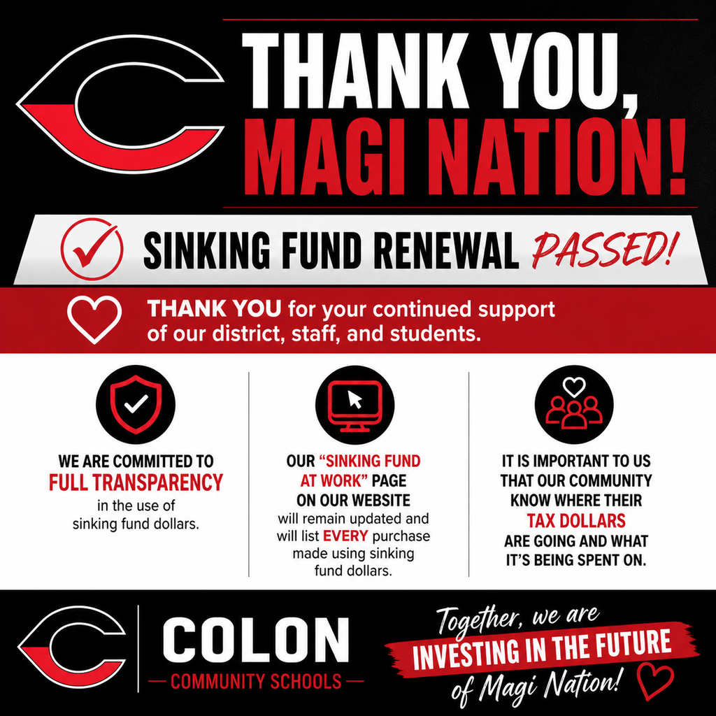 Sinking Fund Renewal Thank You