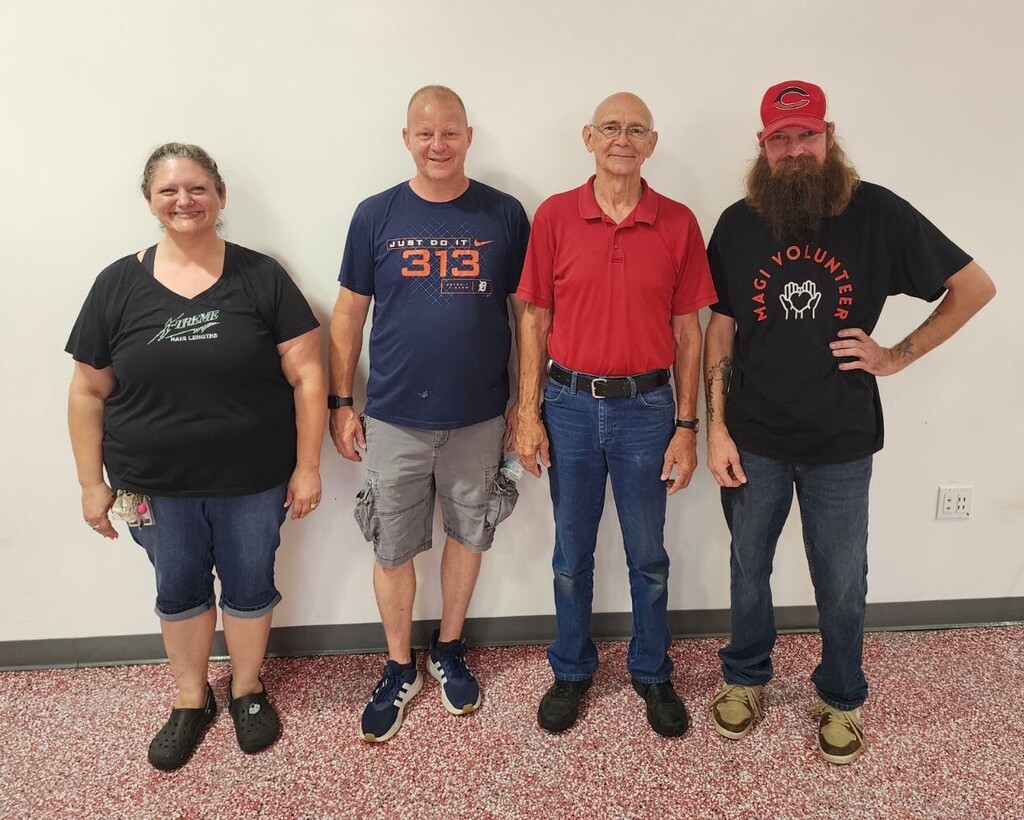 Justina H., Jimmy P., Larry F., and Joe J.