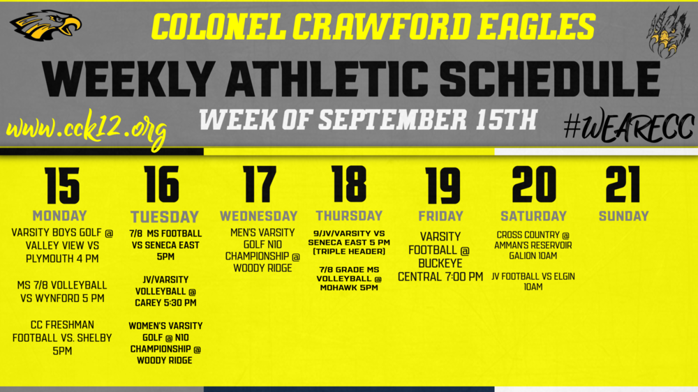 9-15 Schedule