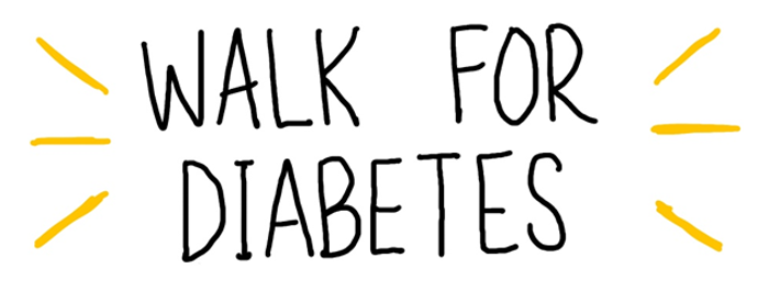 Walk for Diabetes banner