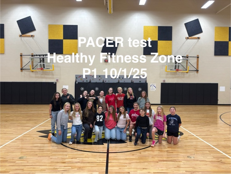 Mr. Hill’s 1st period PE class 