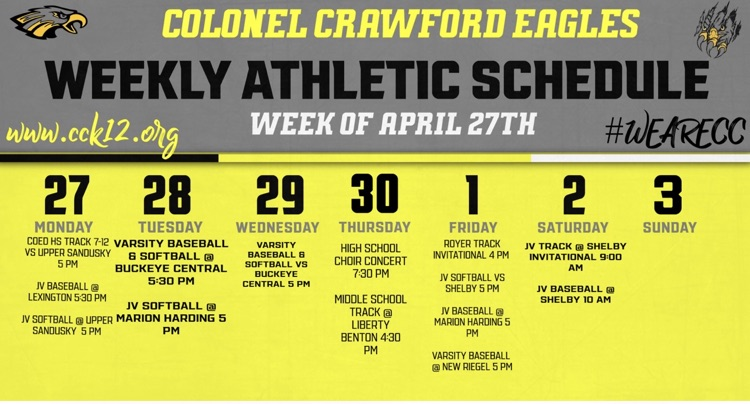 CC Athletics Weekly Update