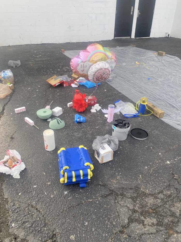 A bunch of broken projects and eggs