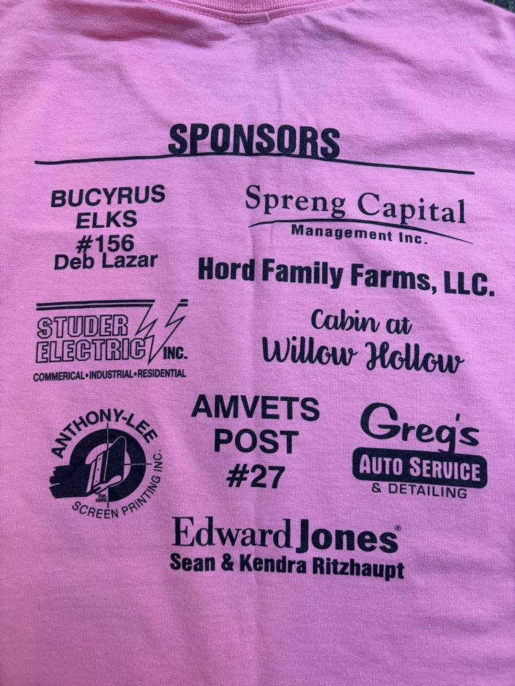 sponsors Tshirt