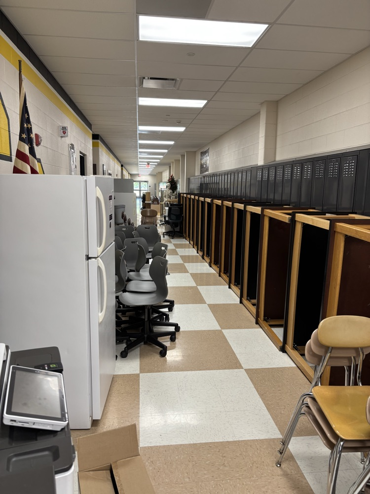custodians working hard for the 2026-2027 school year