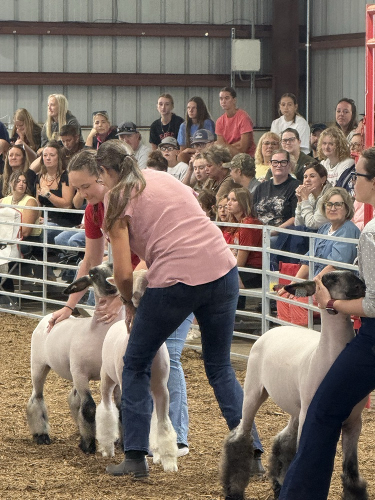 Teachers part of the Farm Show