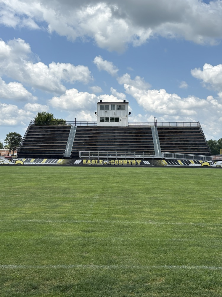 cc Eagle football stadium in North Robinson