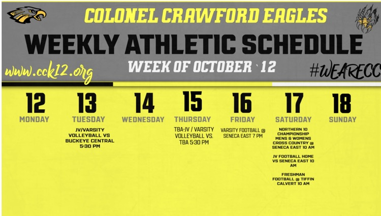CC Athletics Week of 10-12-26