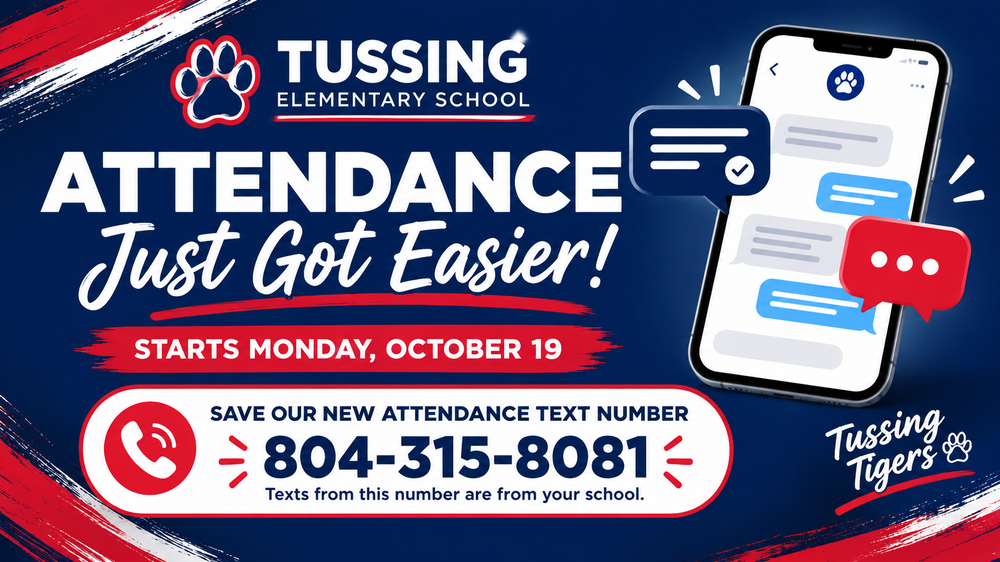 TES - Attendance Flyer with Phone Number