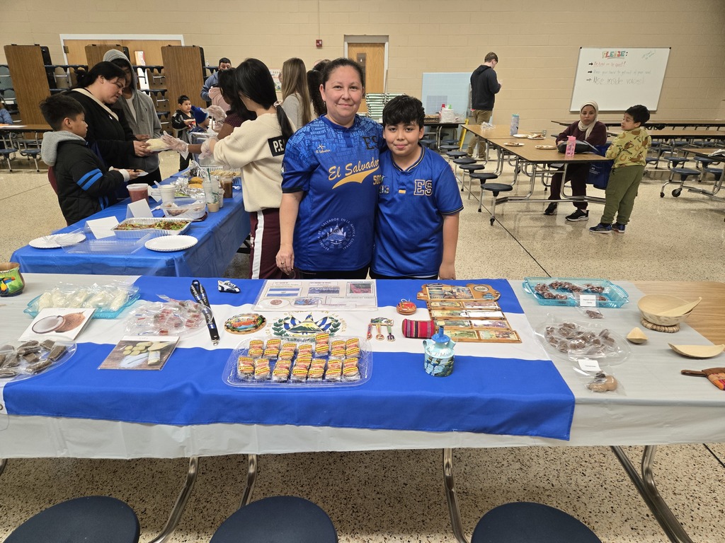 ESL Night Food Table