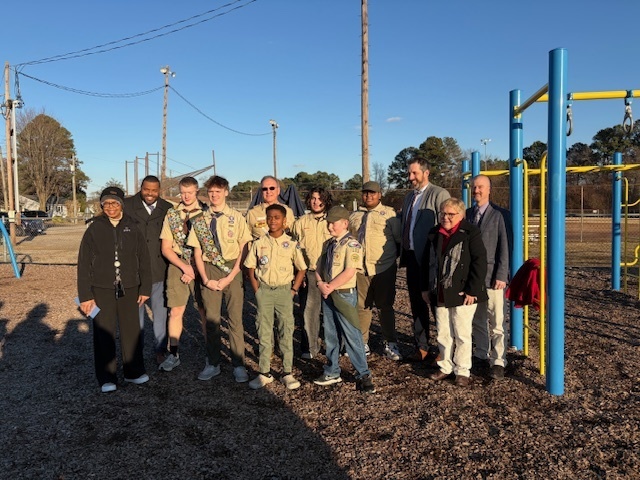 Kids and Colonial Heights Leadership 