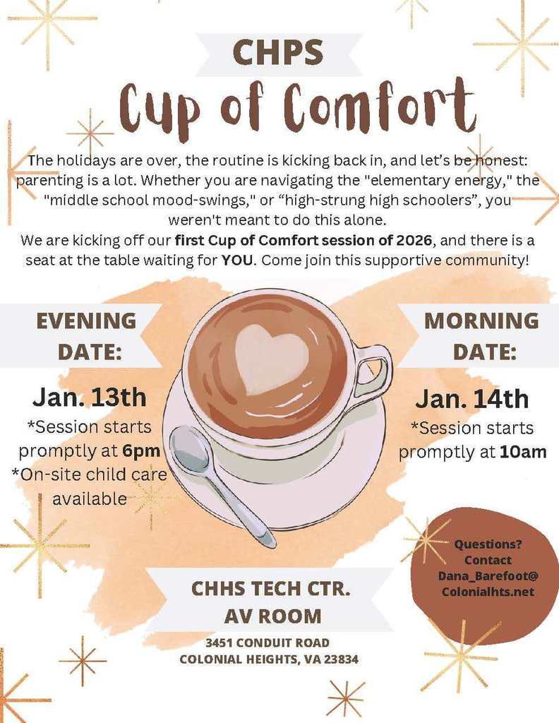 Cup of Comfort Flyer