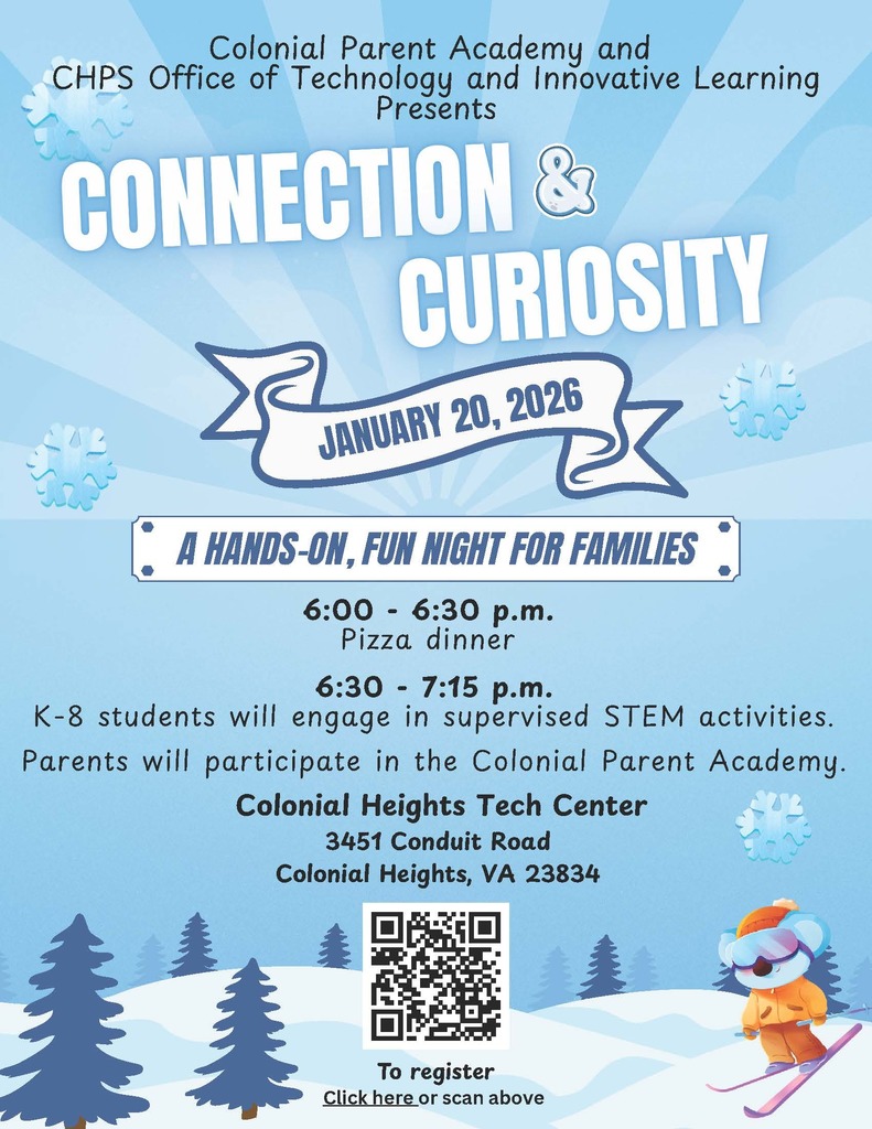 Connection and Curiosity Event Flyer