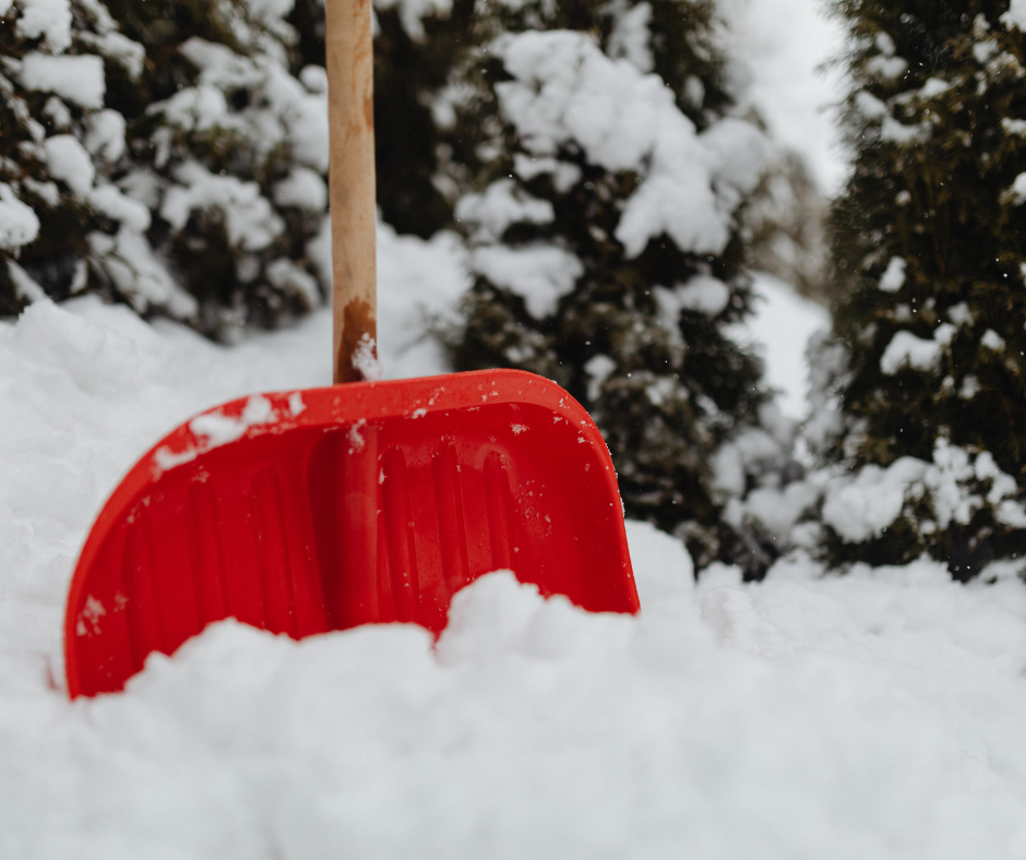 Shovel in Snow