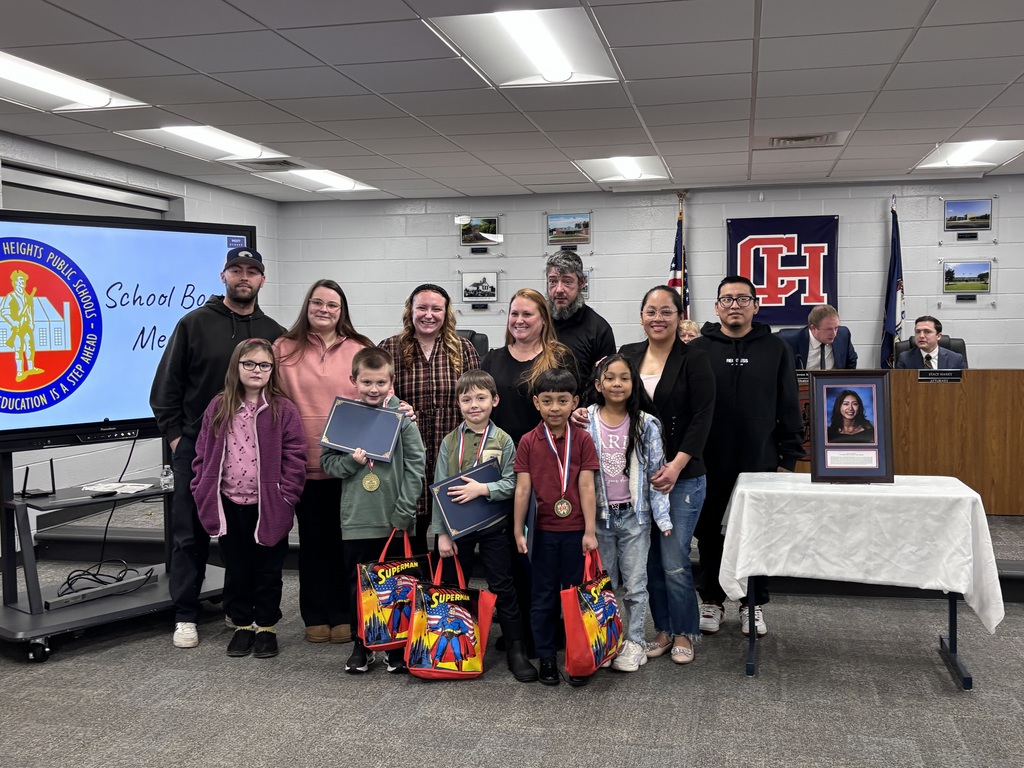 All Lakeview Heros with Families