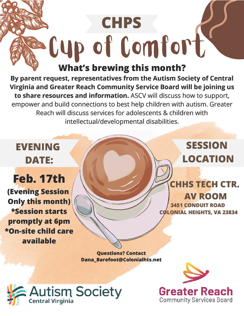 February Cup of Comfort Flyer