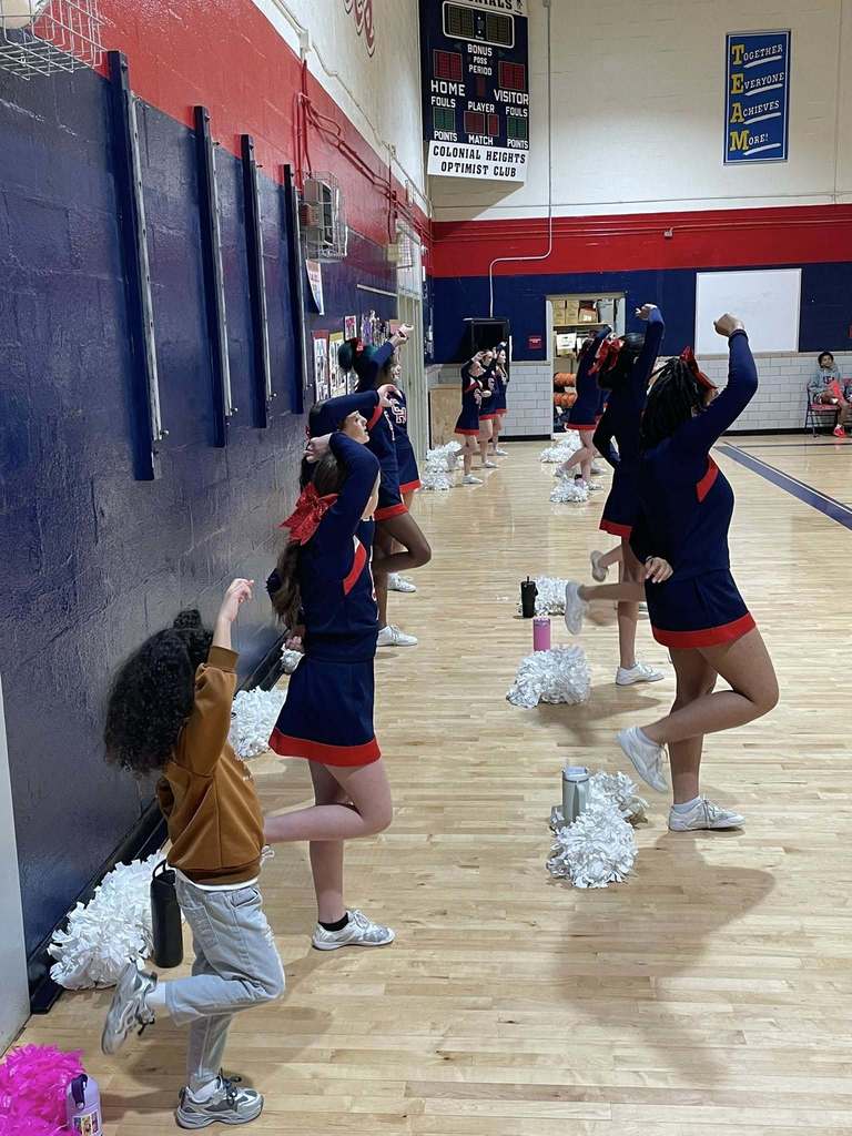 CHMS Cheerleaders