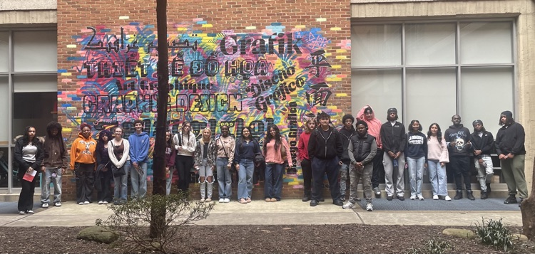 group photo of CHHS students from VCU