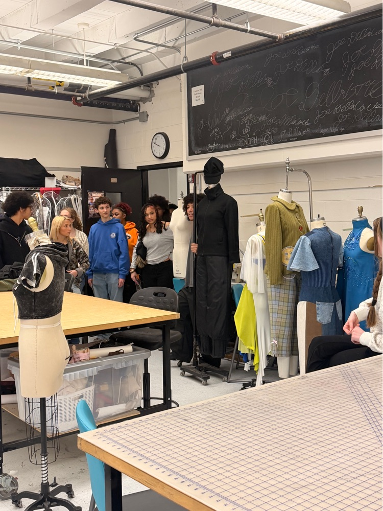 CHHS students with fashion marketing