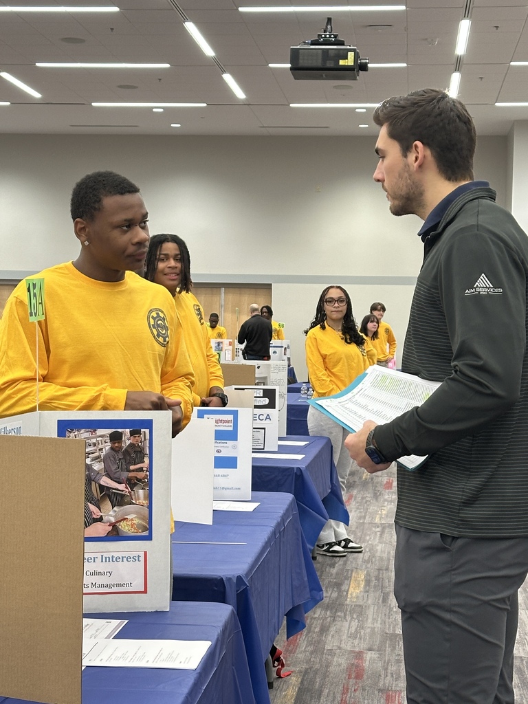 Student Talking to Business Man