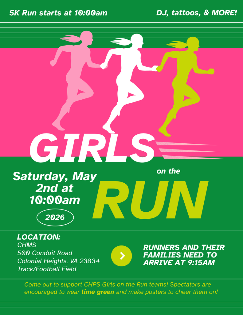 Girls on the Run 5k Flyer
