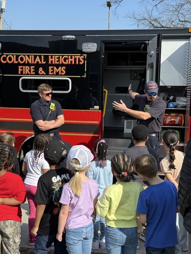 CH Fire Department with Students