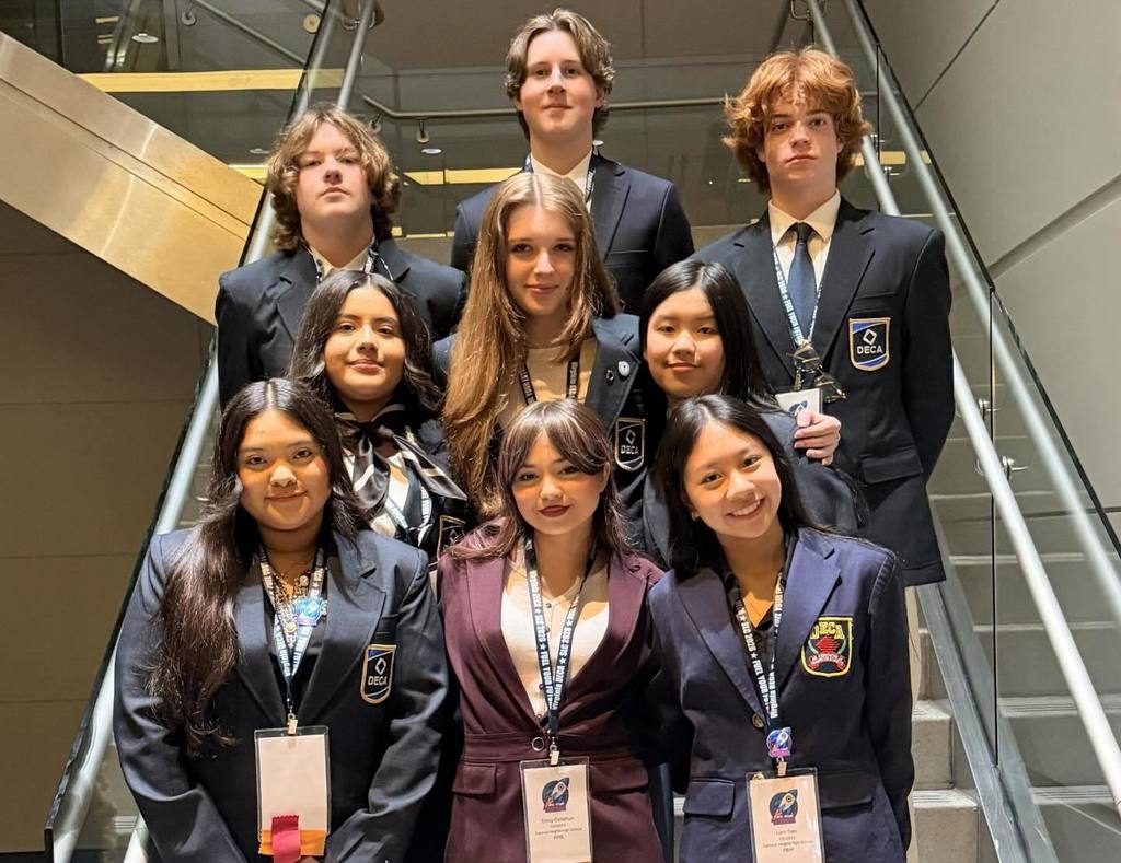 CHHS DECA Students