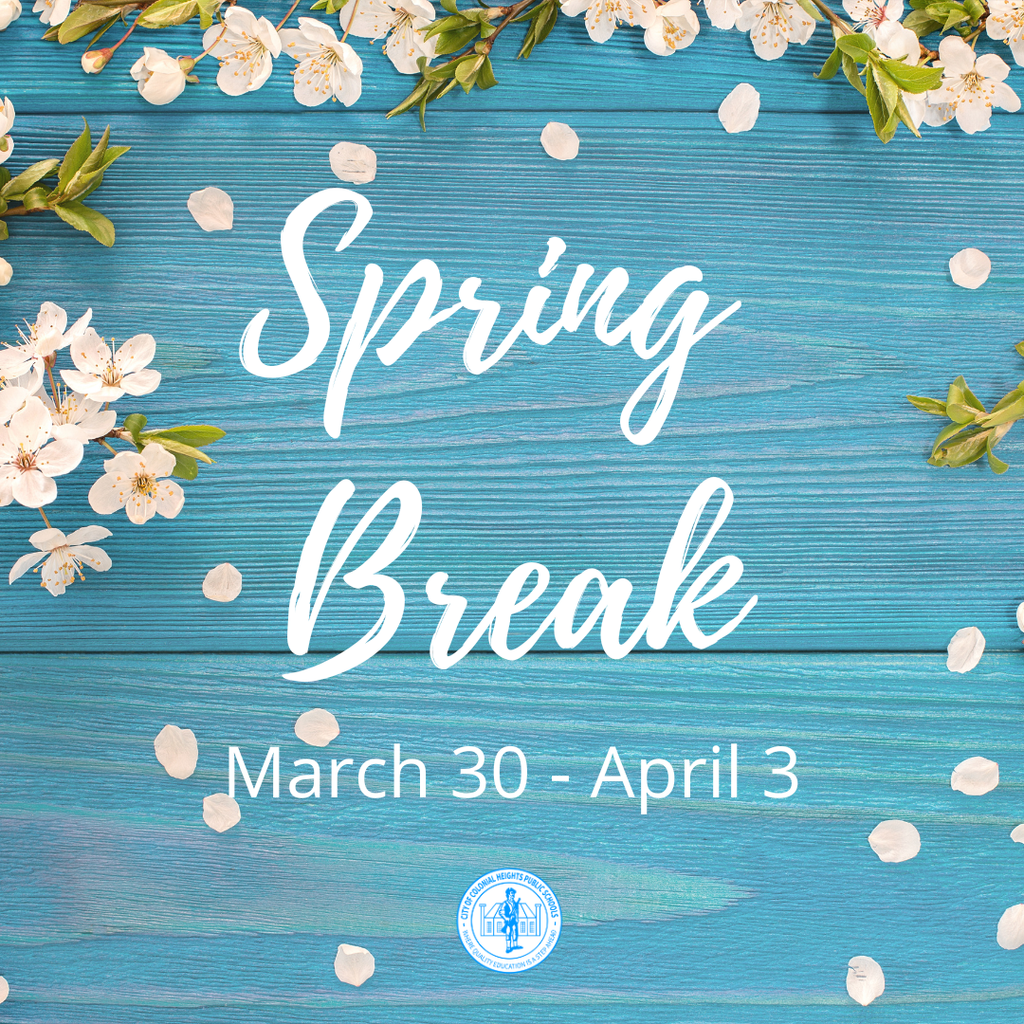 Spring Break Announcement