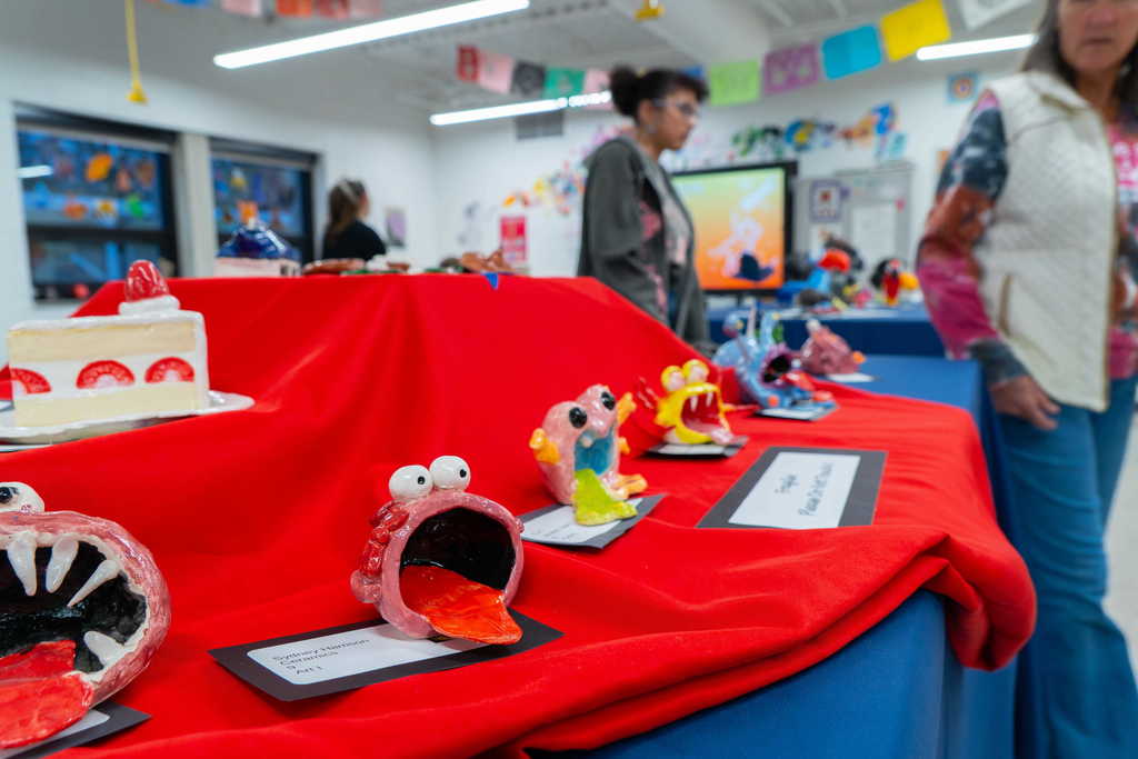 Student Monster Sculptures