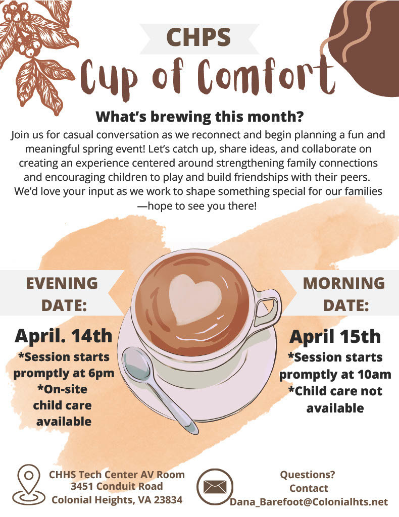 Cup of Comfort Flyer