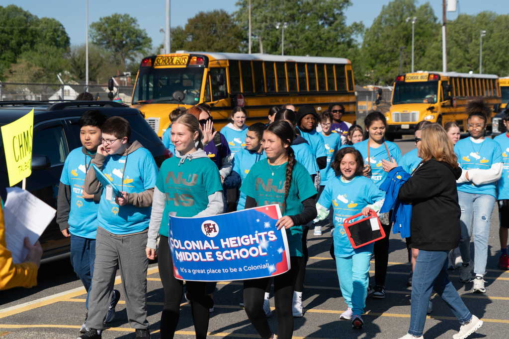 CHMS Team walking in