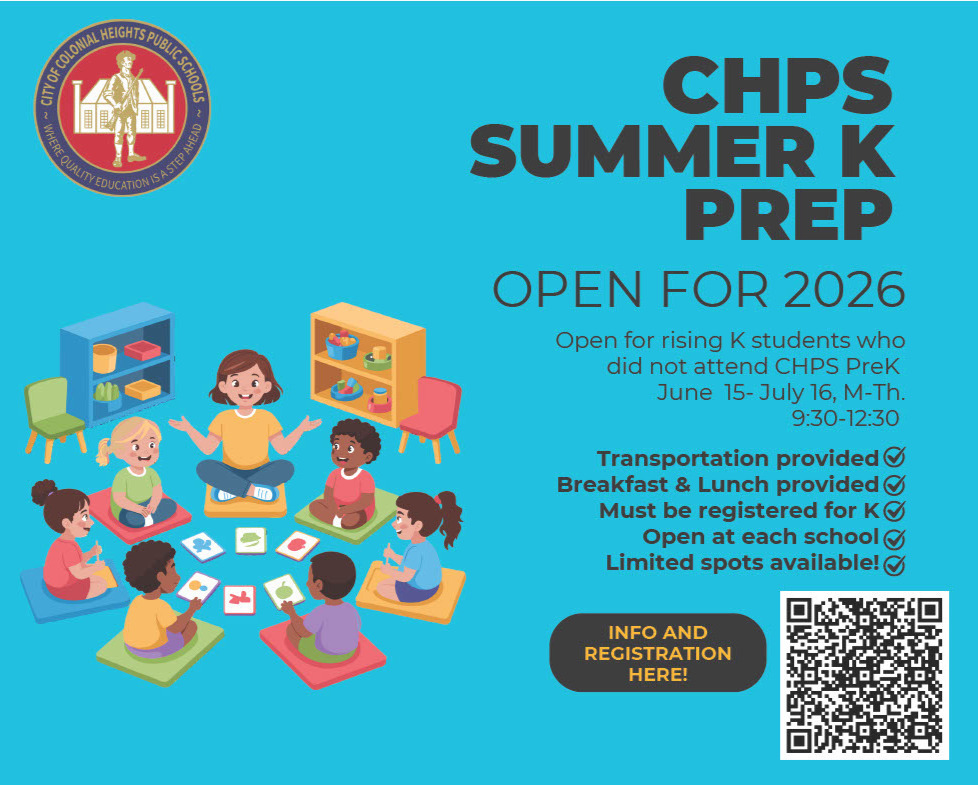 CHPS Summer School for Kindergarteners Flyer