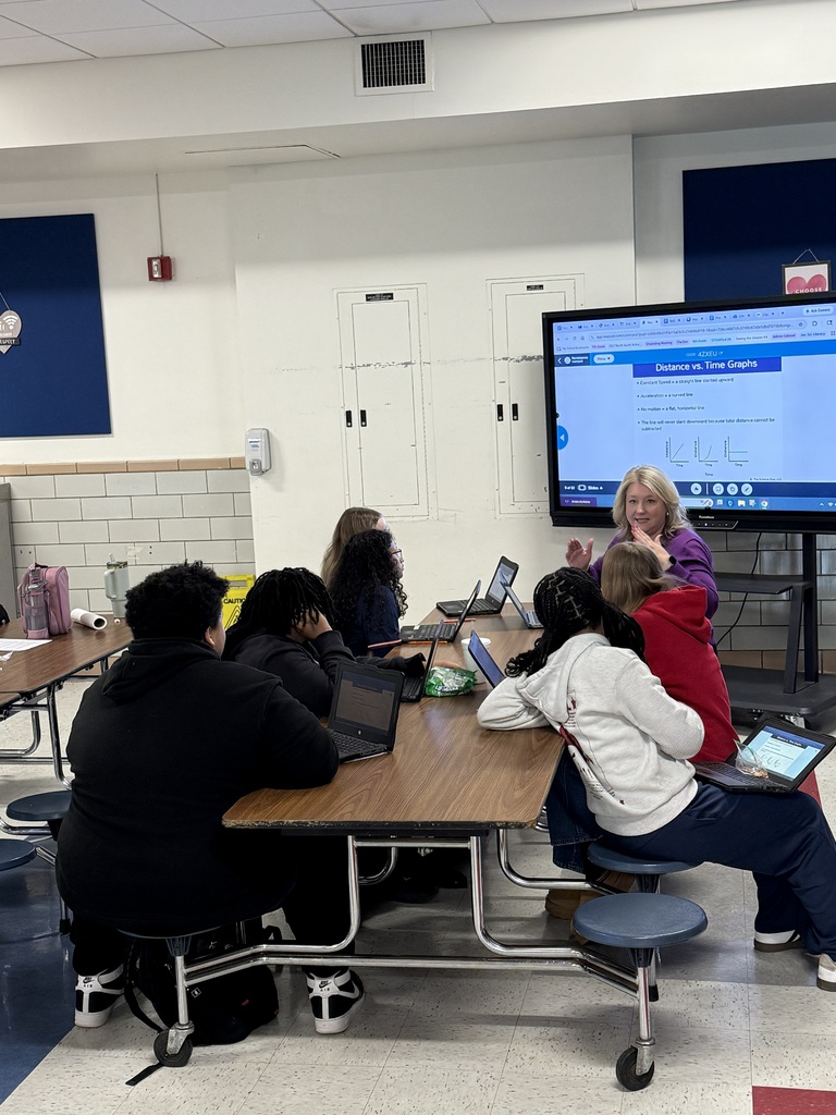 Middle School Students Learning