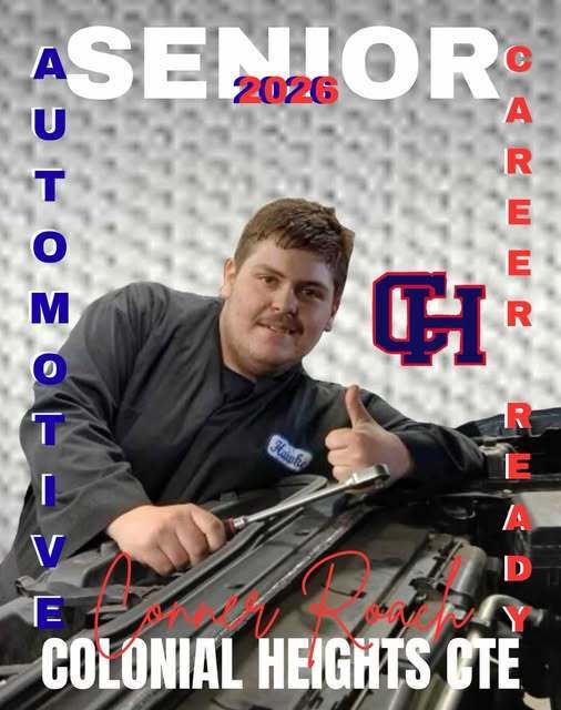 Senior Spotlight Image of student with car