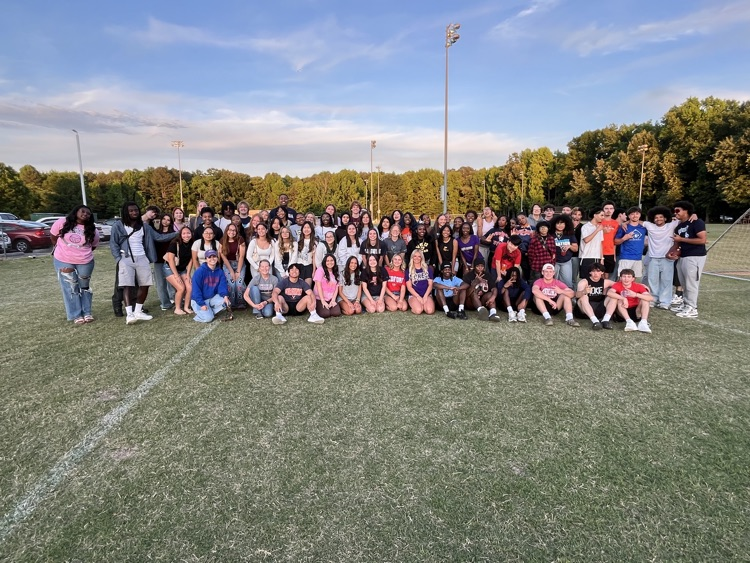 class of 2026 picture at Senior Sunset 