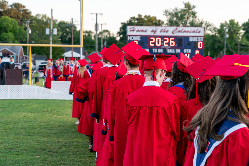 Graduates at Seats from the Back