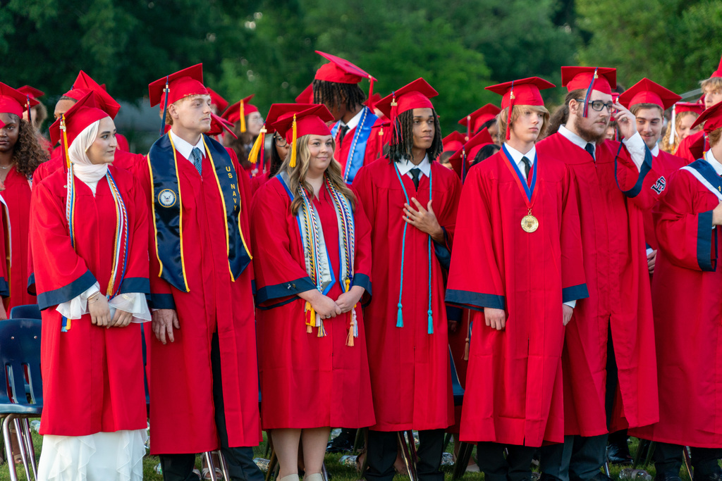 Graduates at Seats