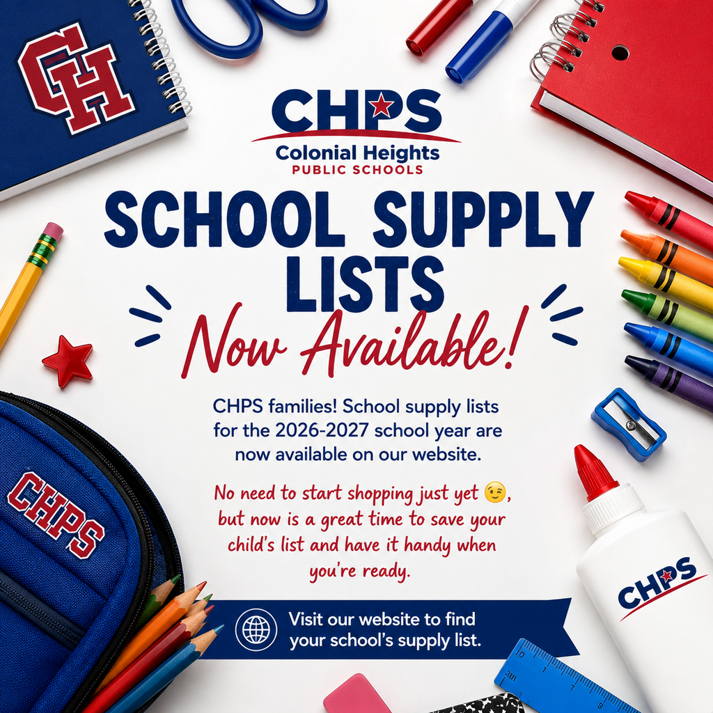 School Supplies Available Now Flyer