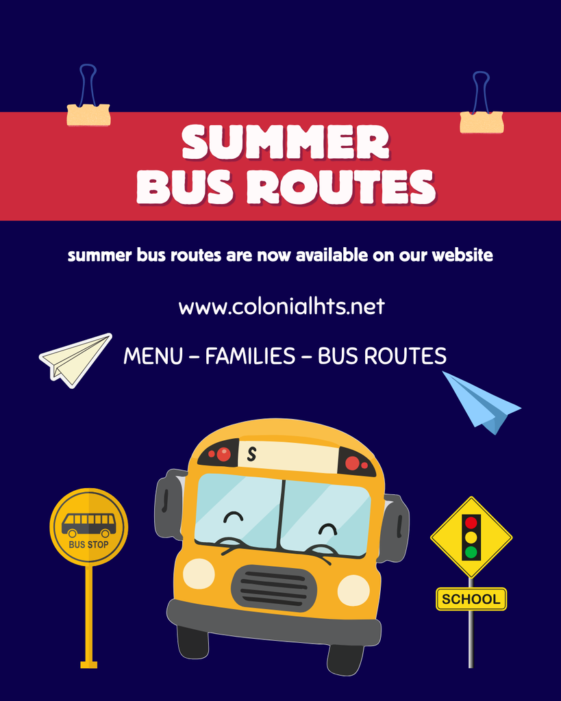 Summer Bus Routes Graphic