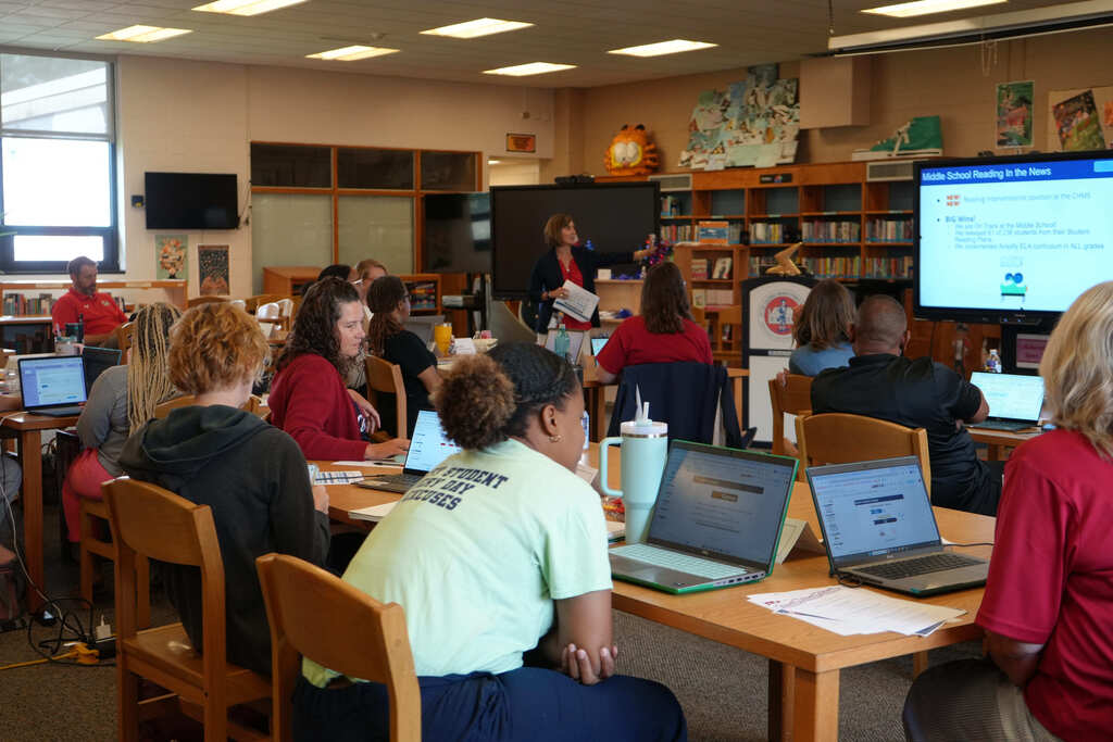 Leaders Sitting and Learning