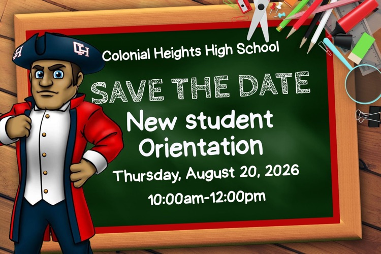 new student orientation flyer
