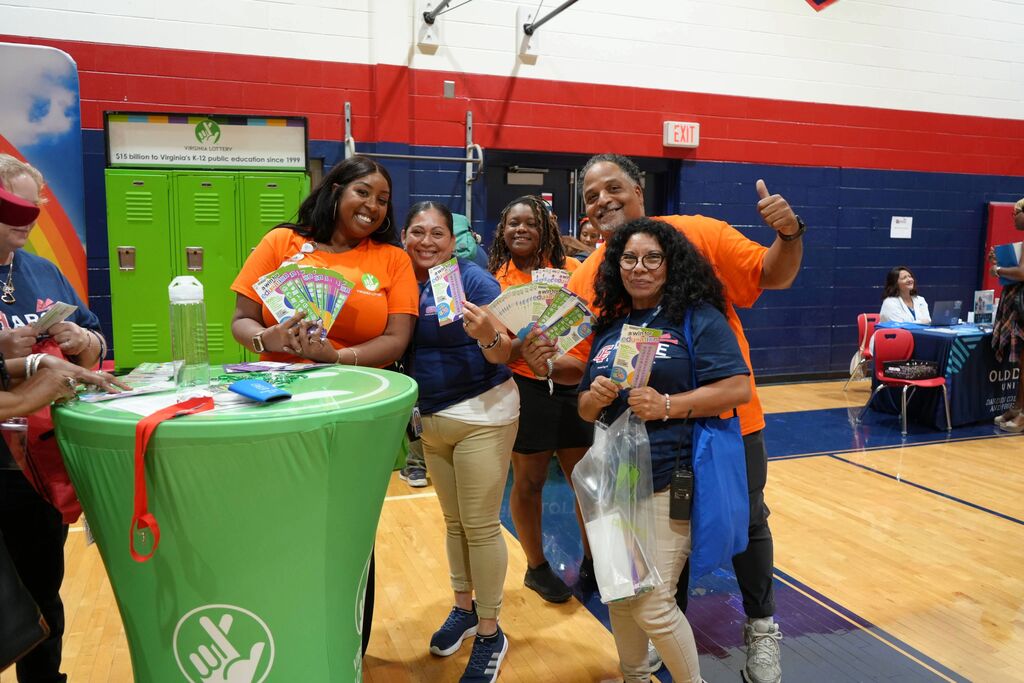 VA Lottery Supporting teachers