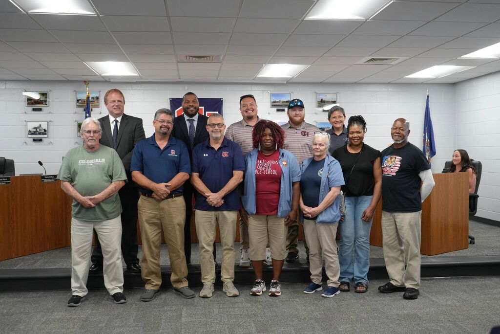 Custodial and Maintenance Staff Group Picture