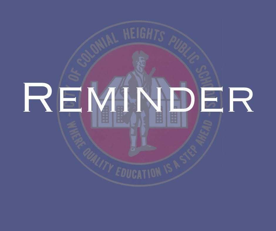CHPS Reminder