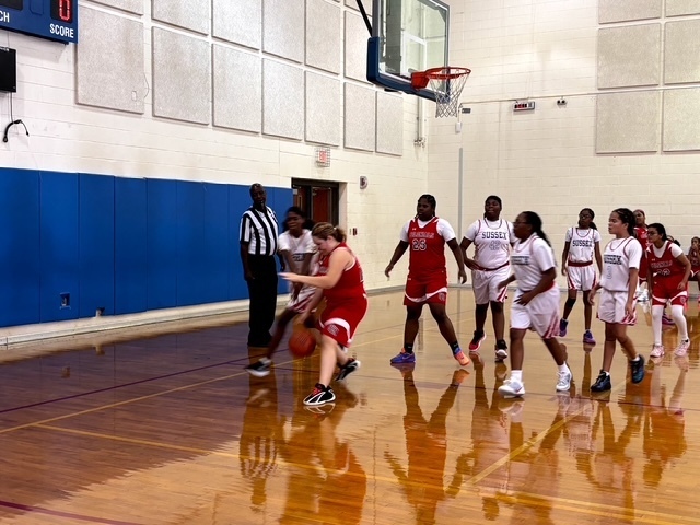 Fighting for the rebound